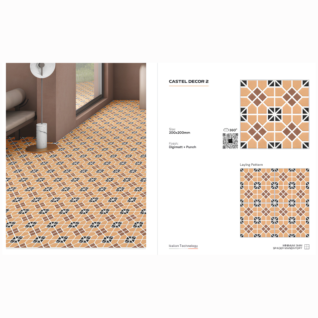 Castel Decor 200x200 design 3