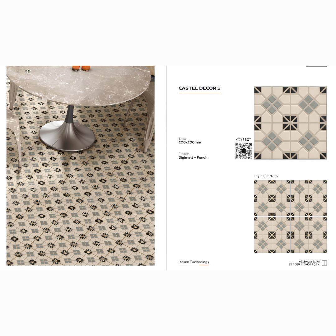 Castel Decor 200x200 design 4
