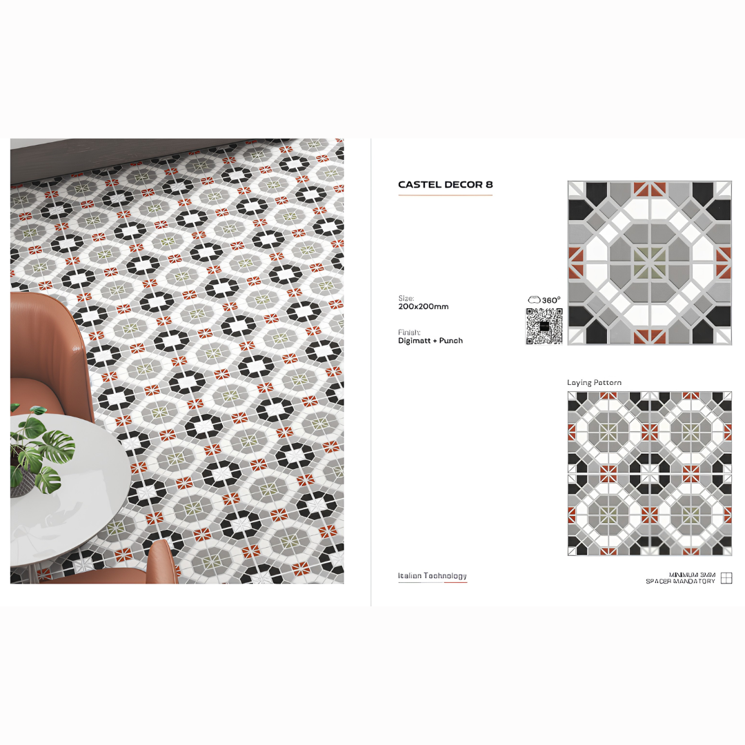 Castel Decor 200x200 design 8