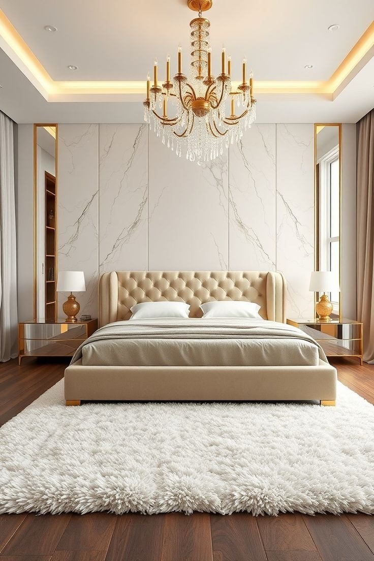 Bedroom tile design