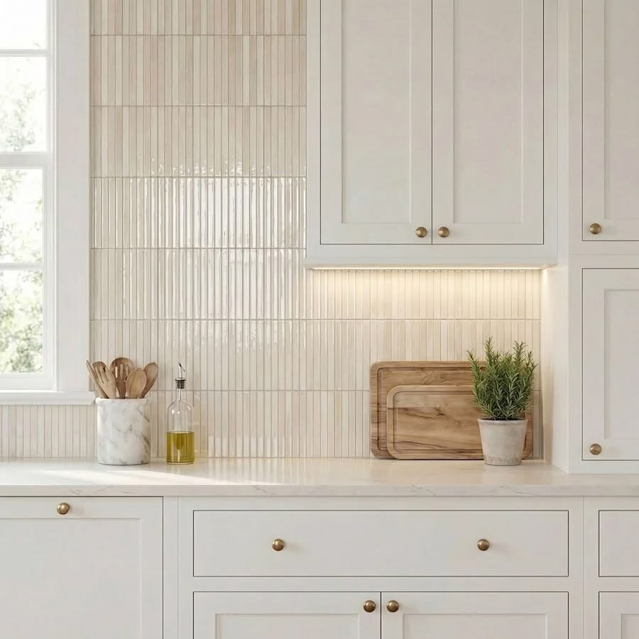 Kitchen marble tile