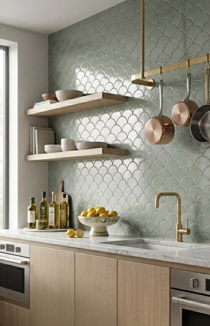 Kitchen design tile